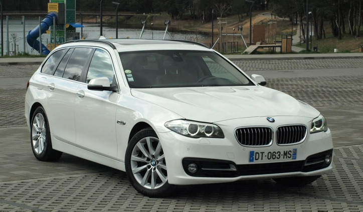 BMW Seria 5 cena 66800 przebieg: 234000, rok produkcji 2014 z Starachowice małe 352